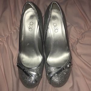Silver heels